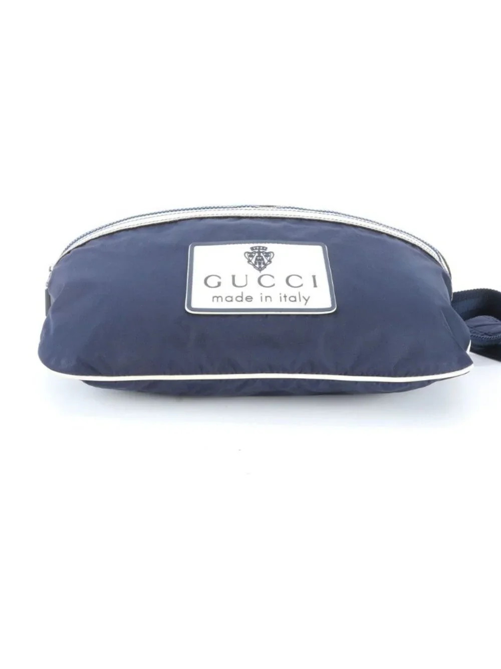 Gucci Leather 2-Way Belt Bag Crossbody Waist Pouch Shoulder Tote